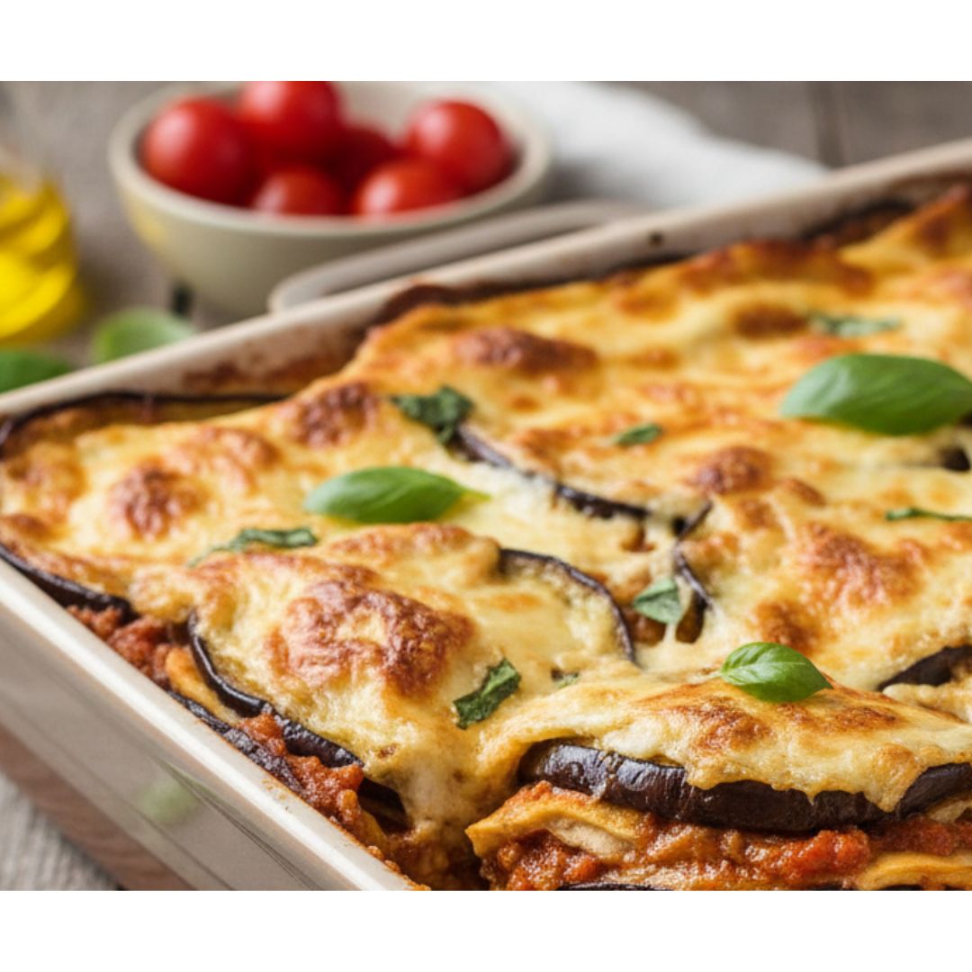 Our Vegan Eggplant Lasagne