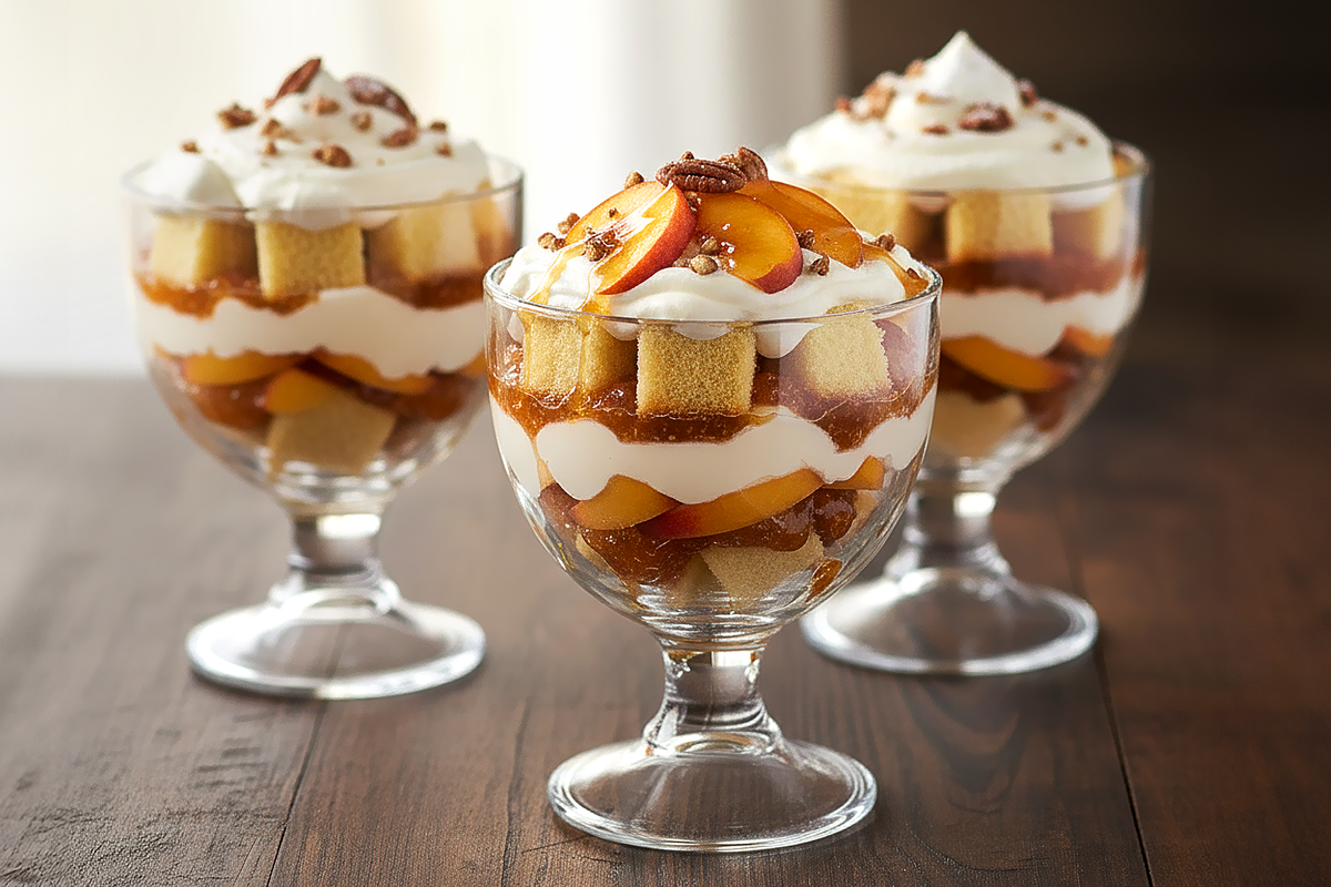 Texas barackos amaretto trifle