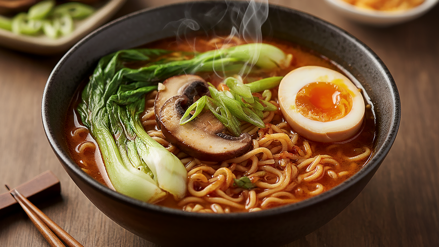 Feuriges Knoblauch Reaper Ramen