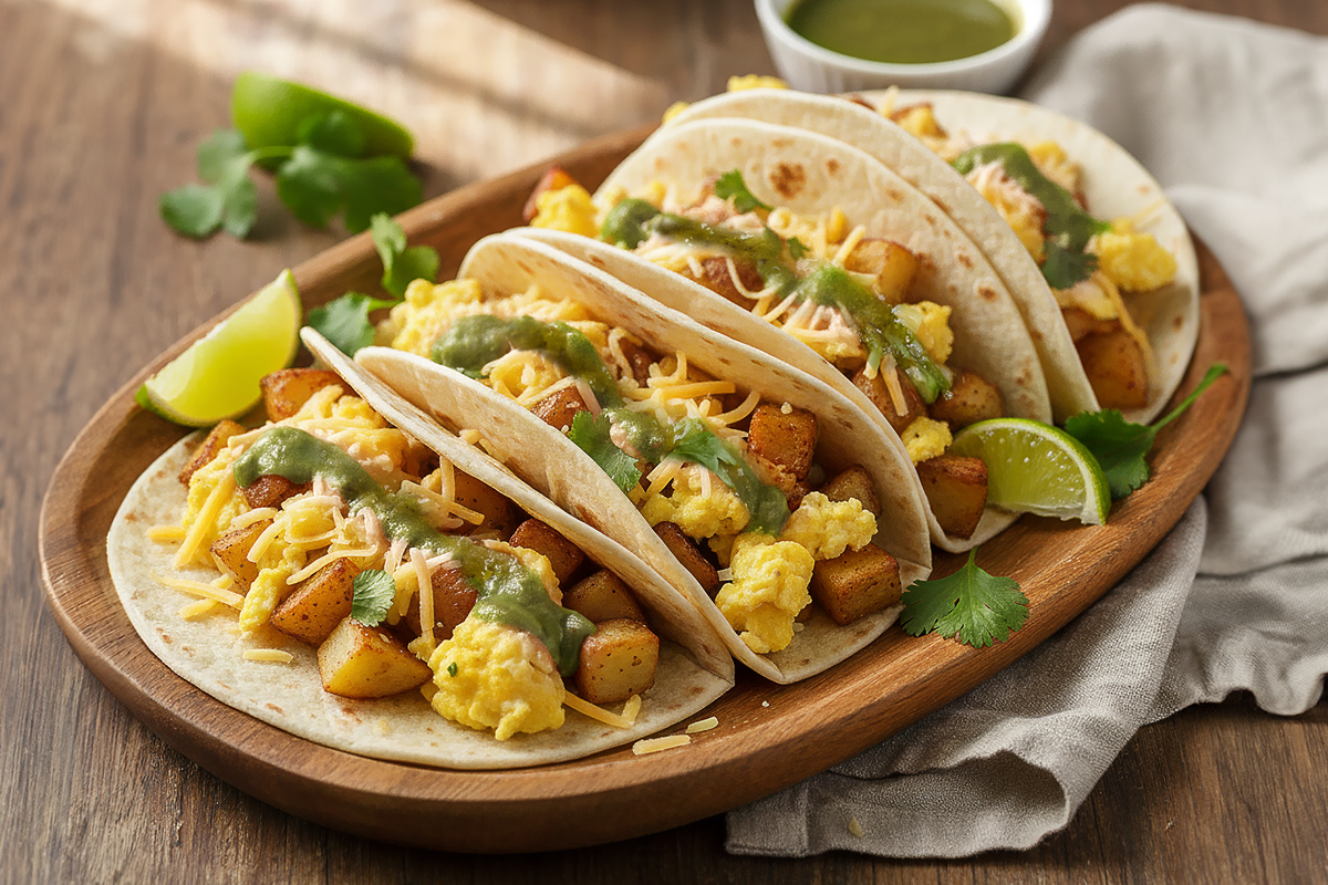 Sunfire reggeli taco-k