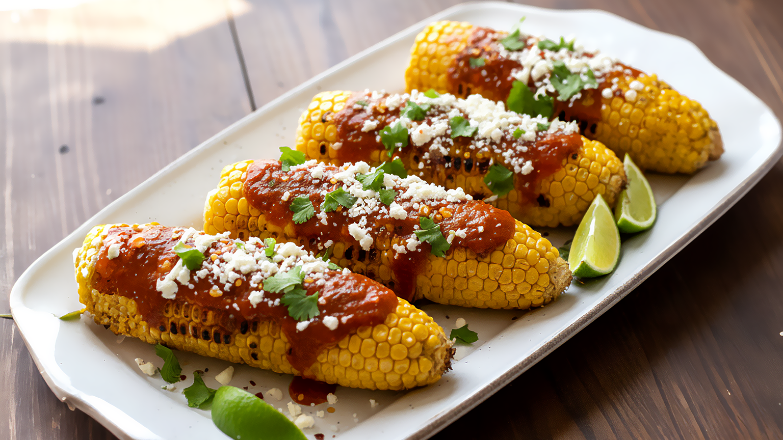 Chipotle Street Corn (Elote-stijl)