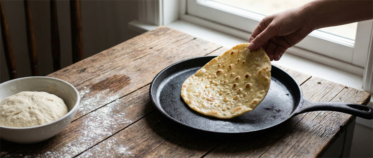 Image of 1. Der Teig: Hefe und warmes Wasser verrühren. Mehl, Zucker, Salz...