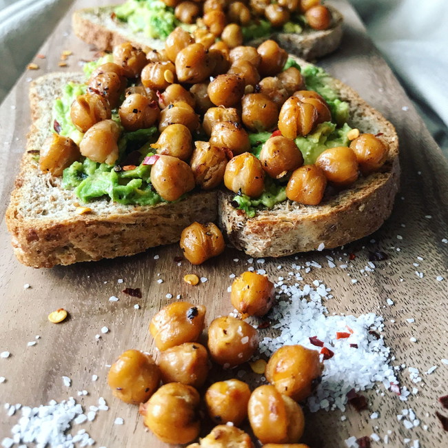 Image of Avocado & Chickpea Smash Toast