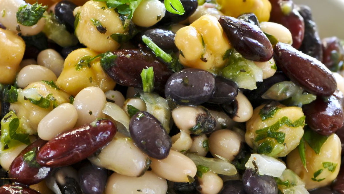 Image of Citrus Bean Salad with Blood Orange & Champagne Vinaigrette