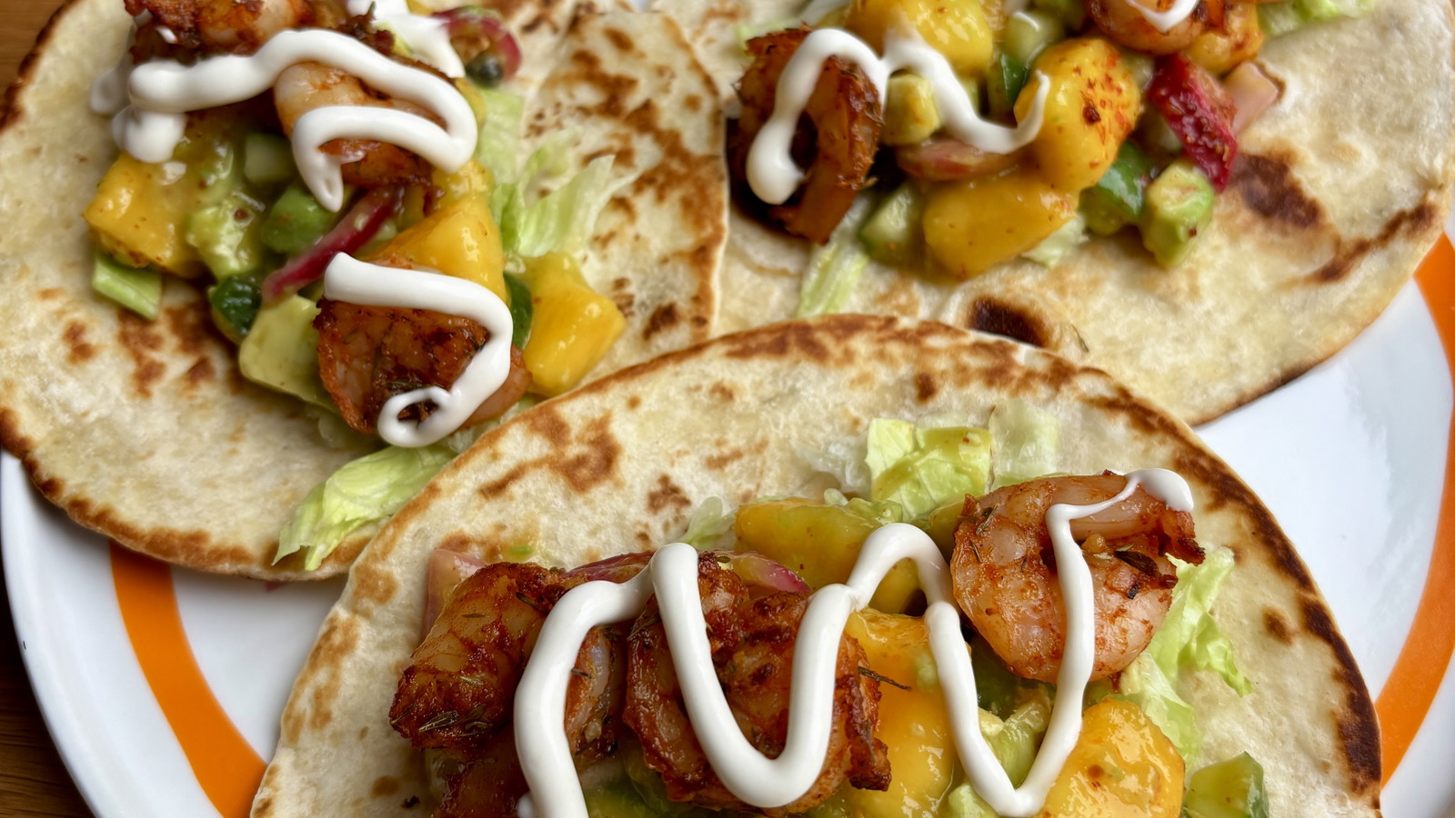 Image of Mango & Prawn Tacos