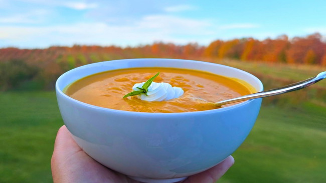 Boosted Butternut Squash Soup Recipe