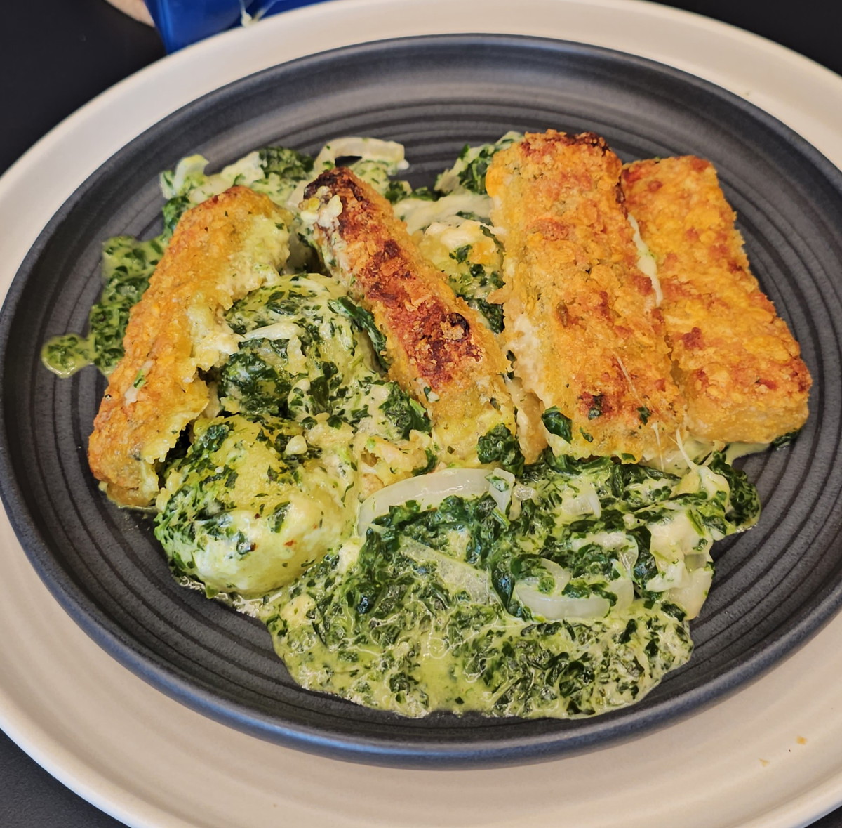 Fischstäbchen-Auflauf Deluxe