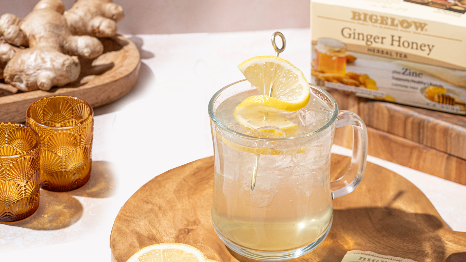 Image of Ginger Honey Tea Mocktail