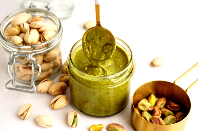 Image of Infused Homemade Pistachio Butter Recipe