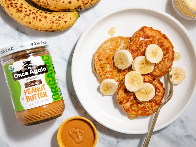 Image of Peanut Butter Banana Pancakes