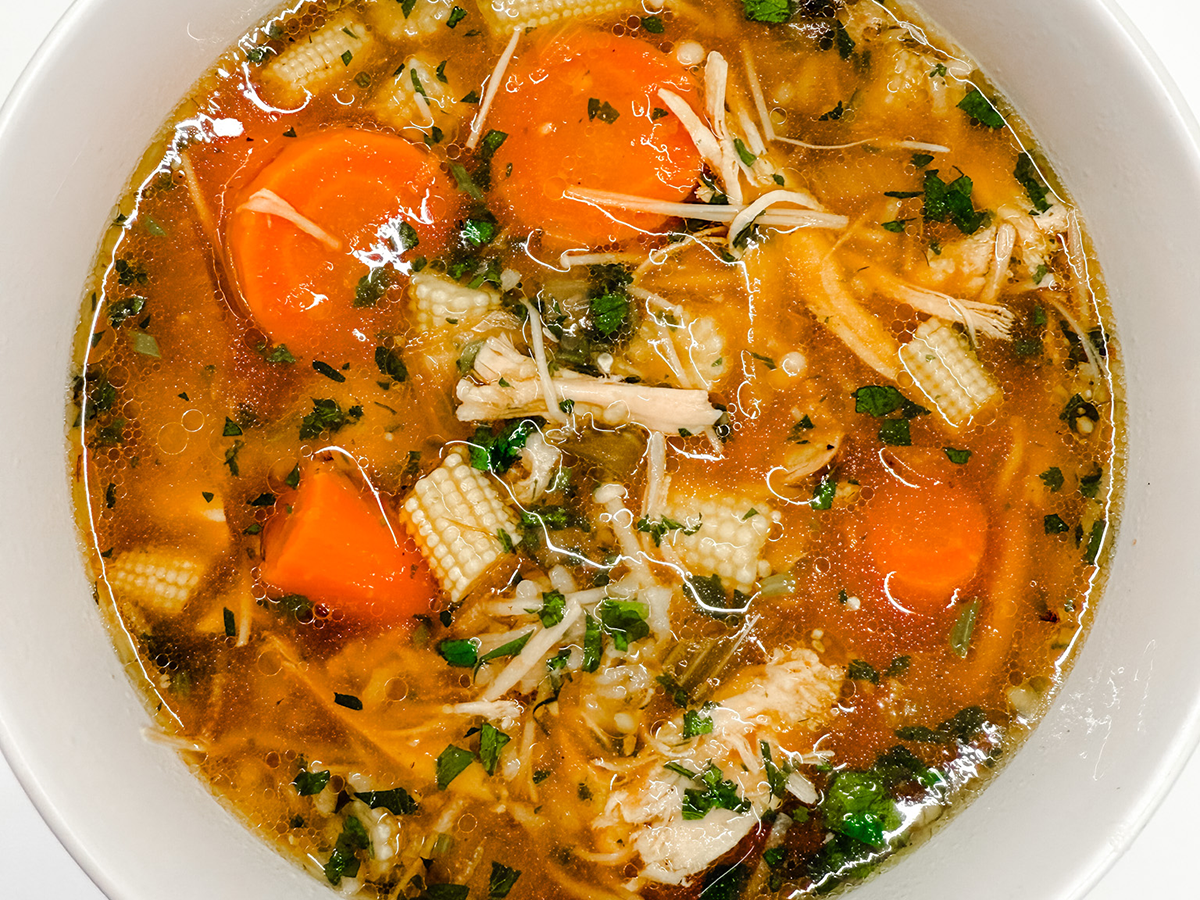 Miso Chicken Soup