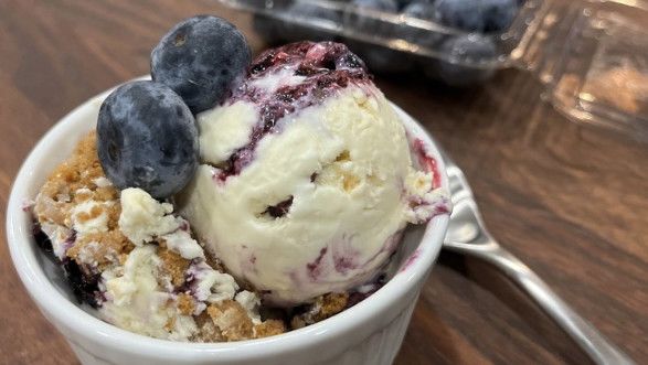 Image of Blueberry Cheesecake Ice Cream