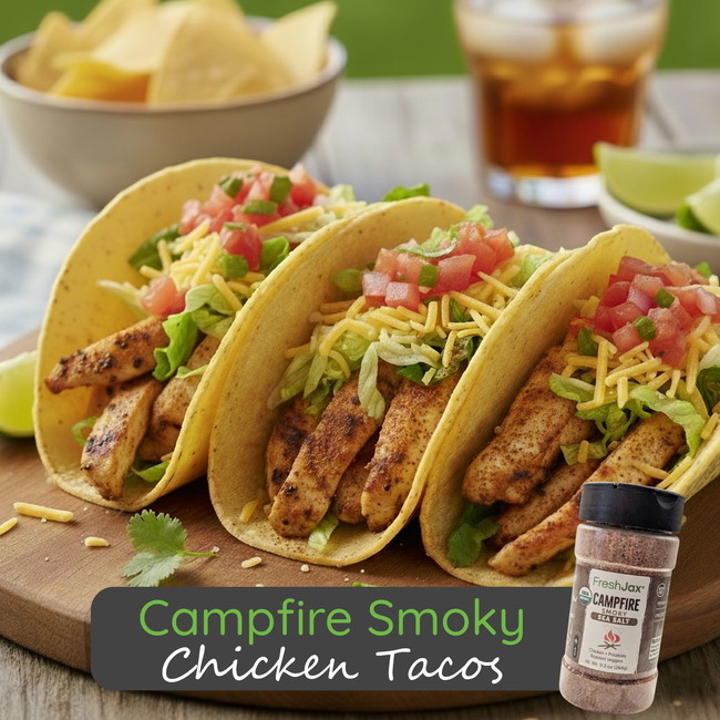 Image of Campfire Smoky Chicken Tacos