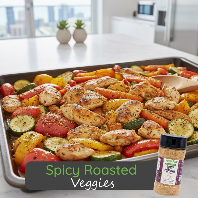 Image of Spicy Roasted Veggies