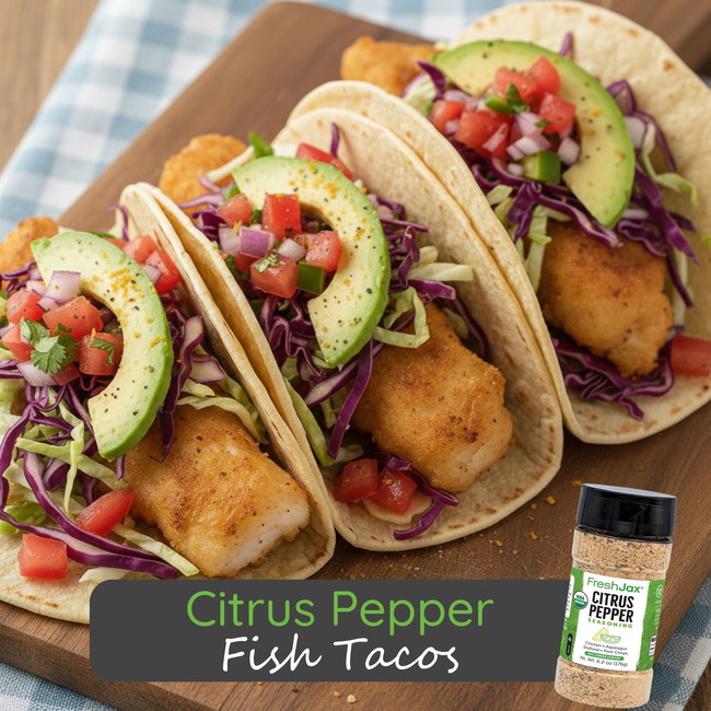 Image of Citrus Pepper Fish Tacos