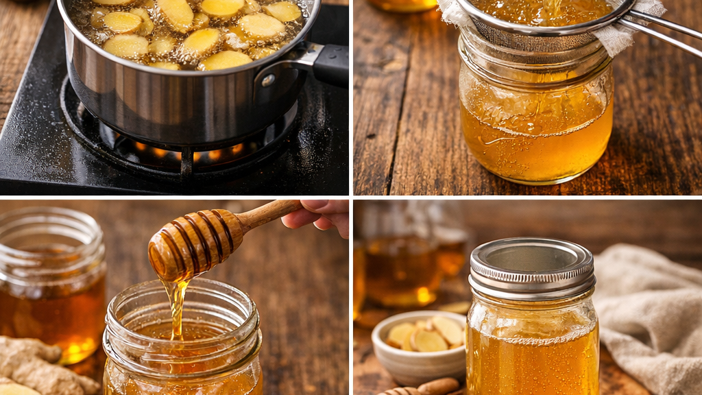 Image of Ginger Syrup Recipe