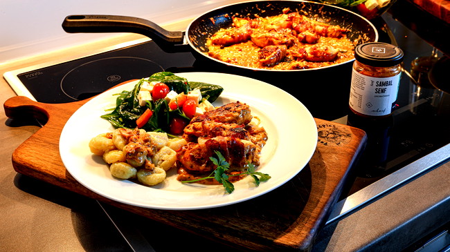 Image of Maishähnchenbrust im Bacon Mantel