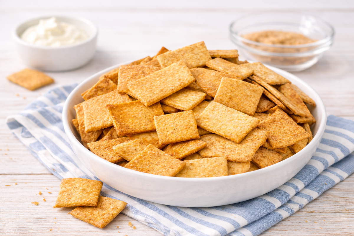 Crispy Fresh Milled Butter Crackers (Easy Homemade Recipe)