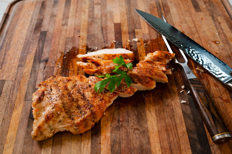 Image of Add oil to the surface of the meat right before...