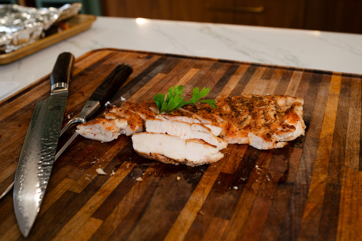 Perfectly Juicy Grilled Chicken Breast BGE