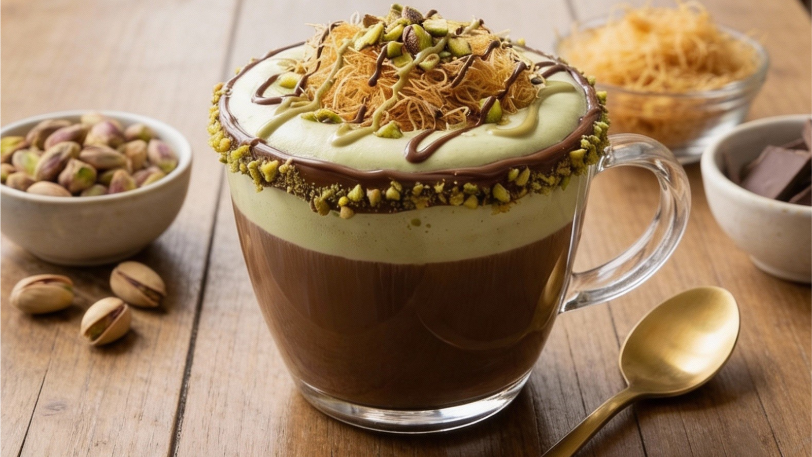 Wabi Coffee Recipes: Dubai Chocolate Mocha