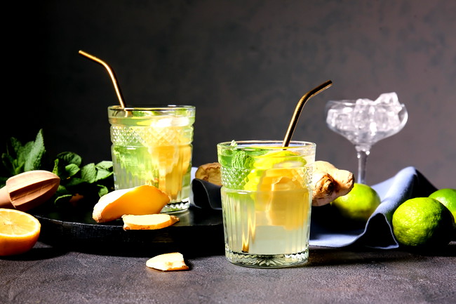 Image of Lemonade Recipe With Honey and Ginger