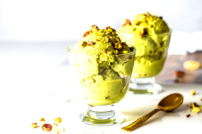 Image of Honey Pistachio Ice Cream