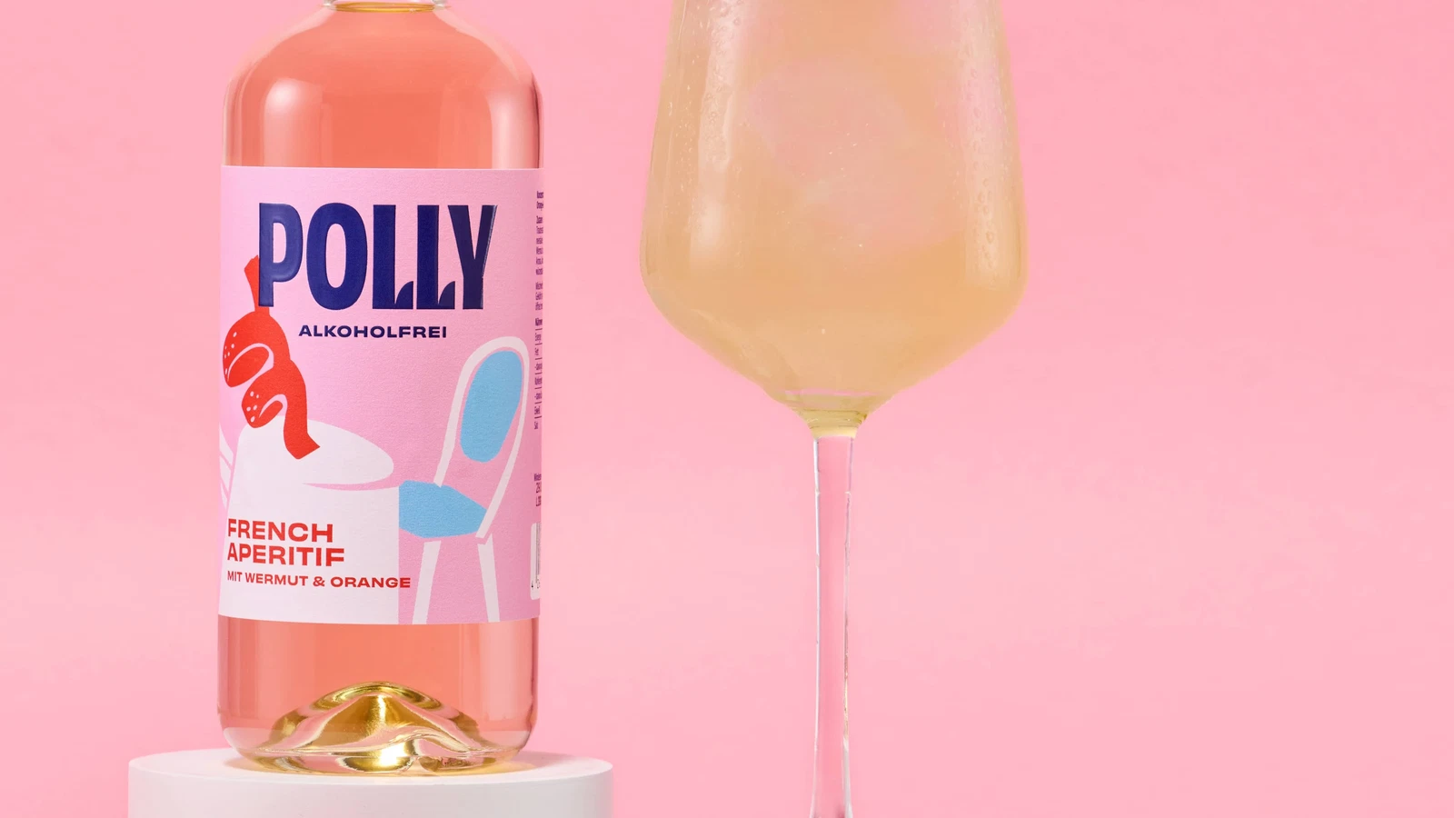 Image of Alkoholfreier Hugo mit POLLY French Aperitif