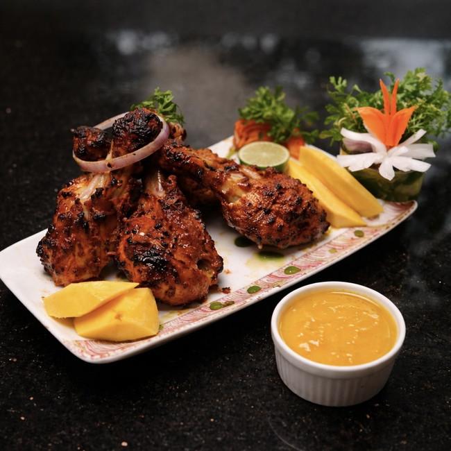 Image of sticky mango chicken drumsticks (the one everyone asks about)