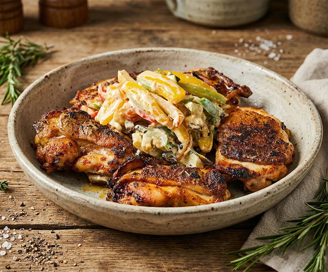 Image of Magisches Paprika Hähnchen aus dem Airfryer