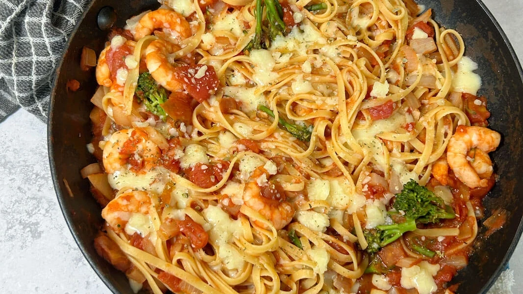 Image of Protein Prawn and Broccoli Pasta