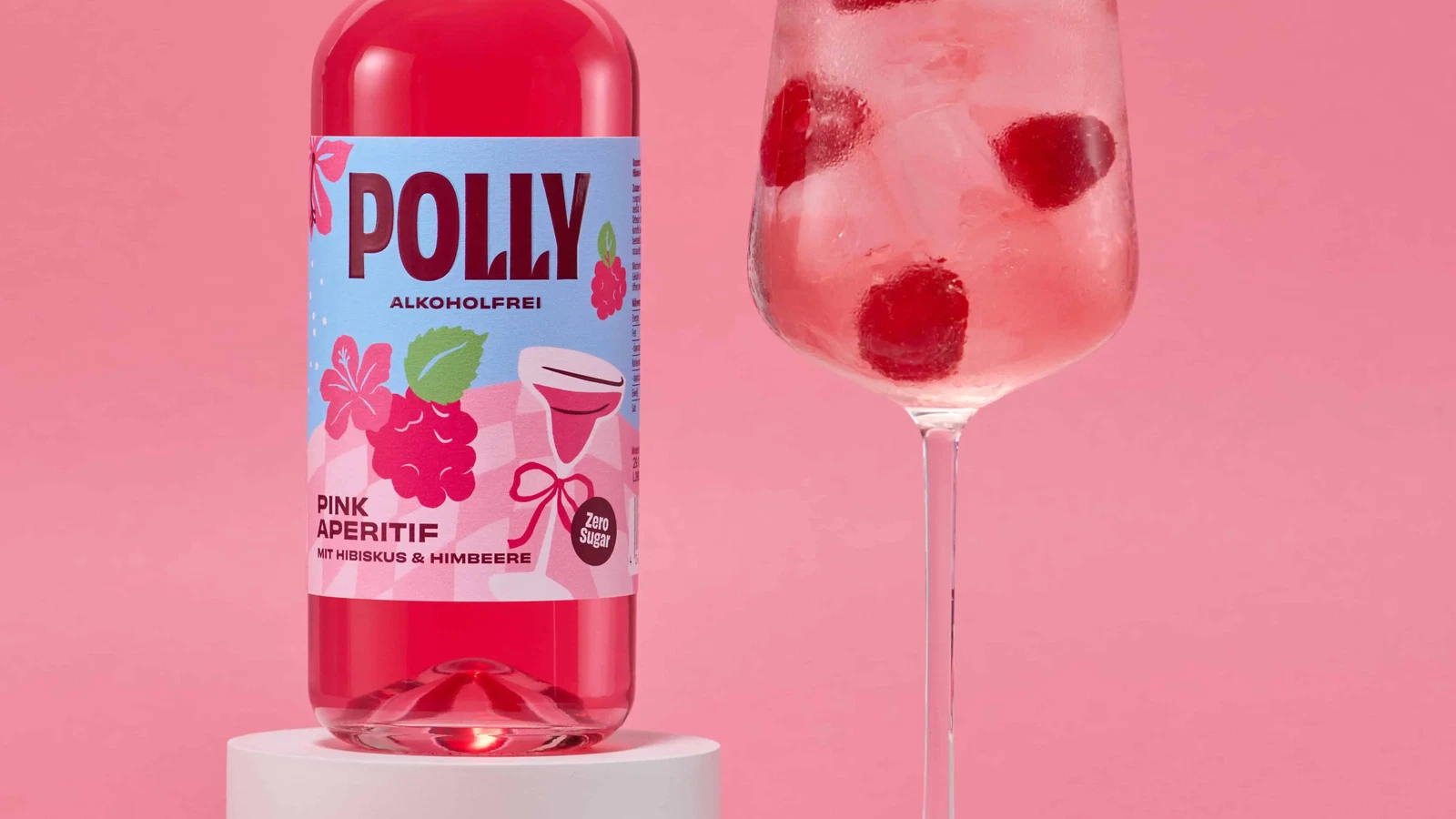 Image of Alkoholfreier POLLY Pink Spritz