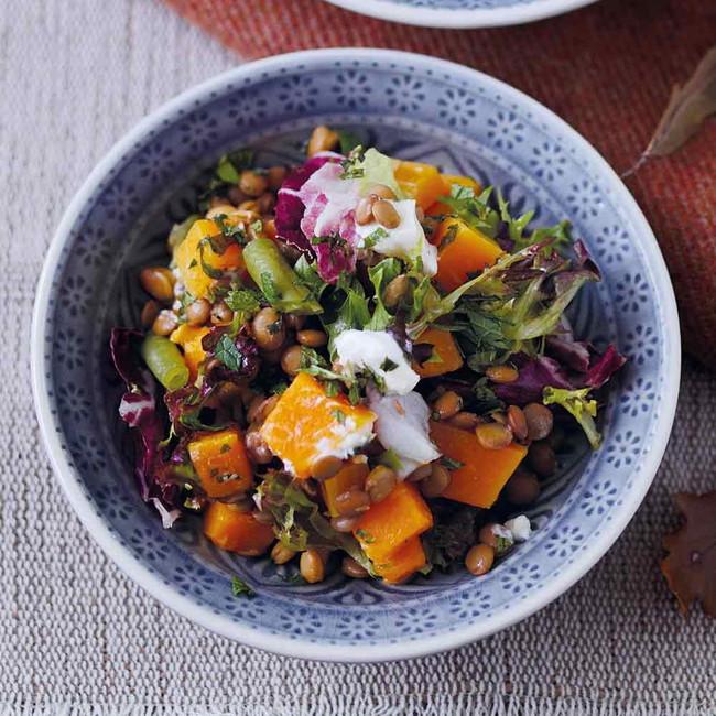 Butternut Squash Autumn Super Salad