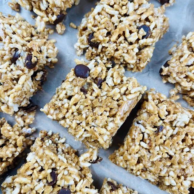 Image of HEALTHIER CRISPY RICE TREATS