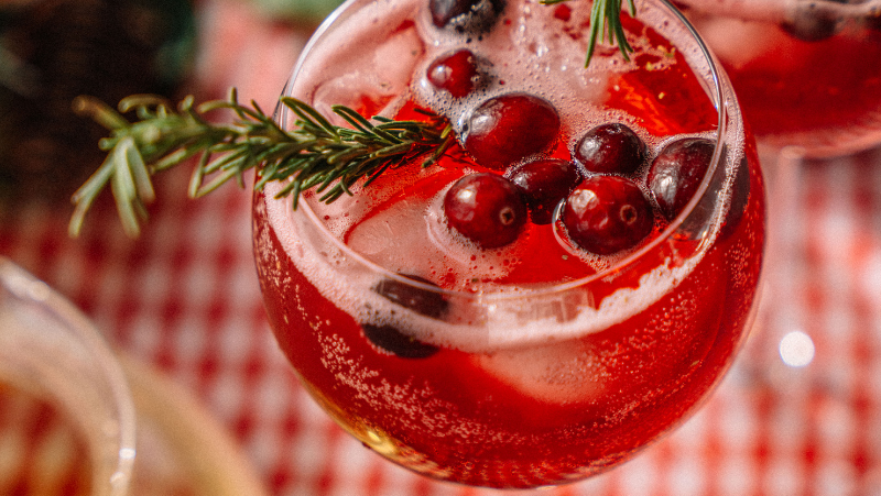 Image of Rosemary Infused Tequila Spritz 