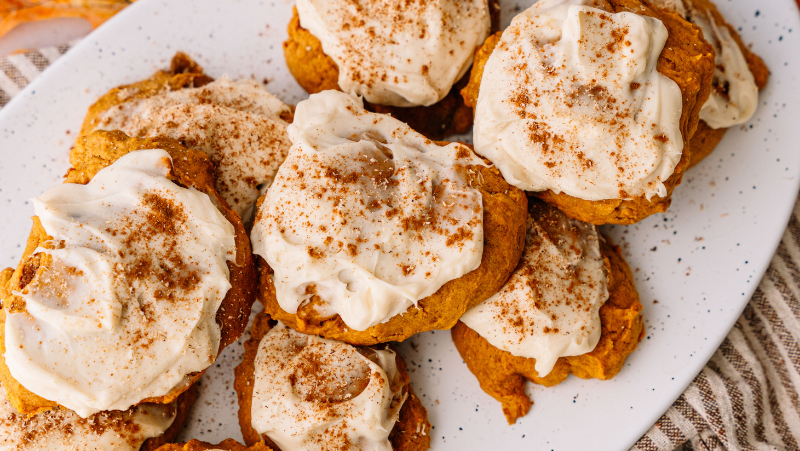 Image of Fluffy Pumpkin Cookies