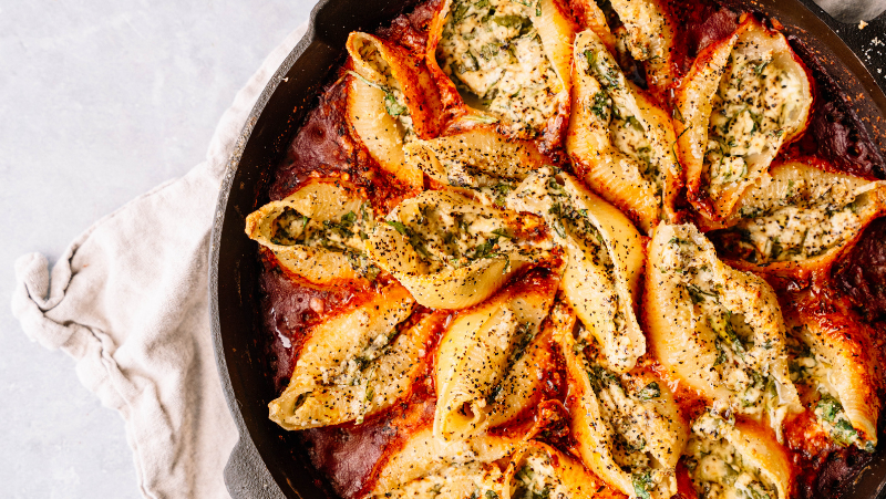 Image of Stuffed Shell Baked Pasta