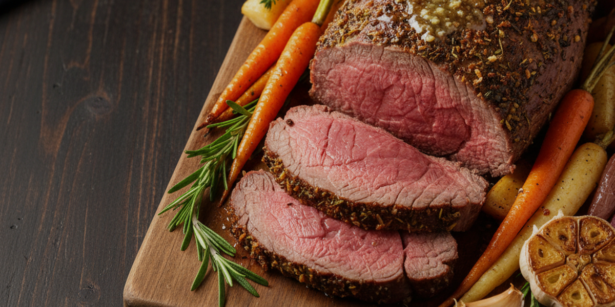 Herb-Crusted Whole Beef Tenderloin (Juicy & Flavorful)