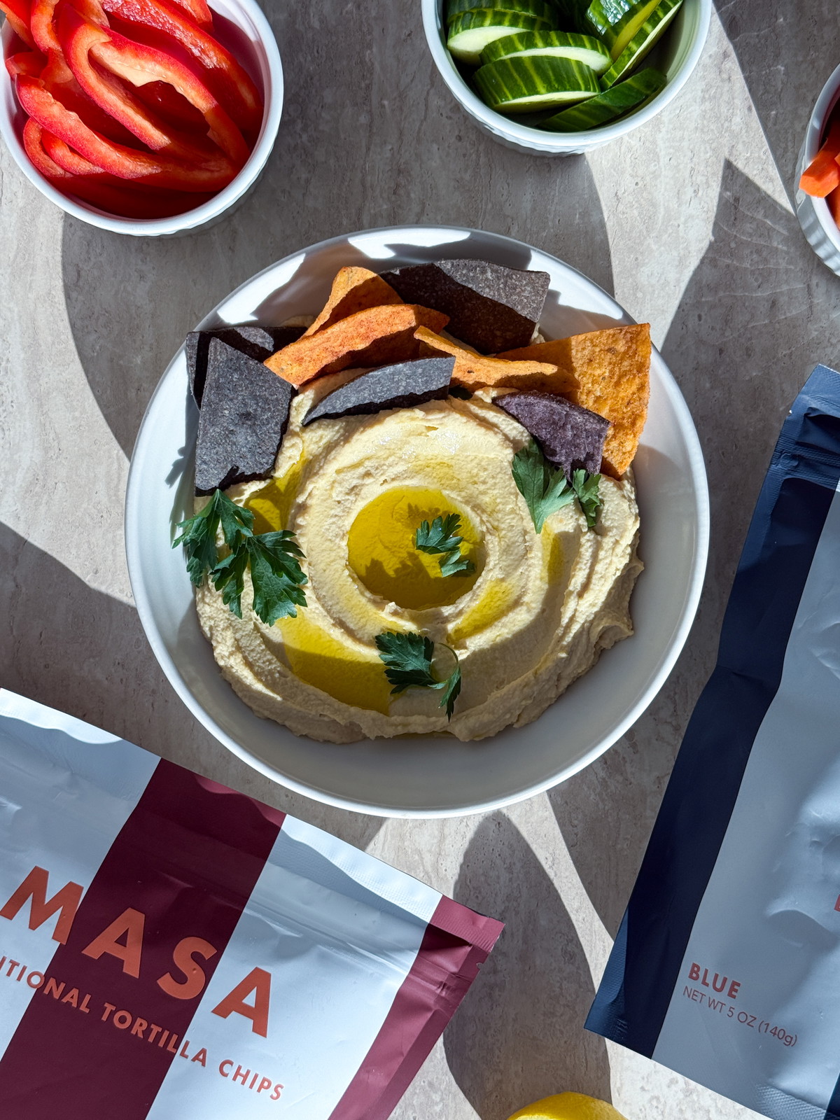 Roasted Garlic Hummus