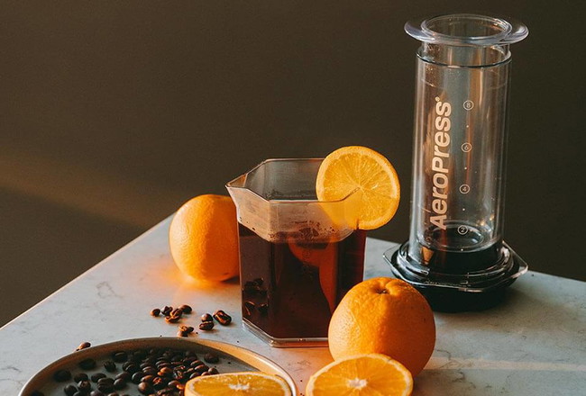 Image of Orange-Infused AeroPress Filter Coffee