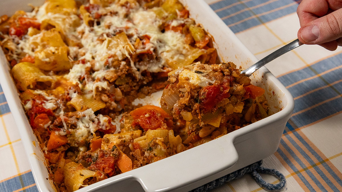 Tasty and Convenient Pasta Casserole