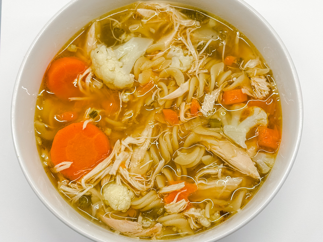 Snow Day Chicken Soup