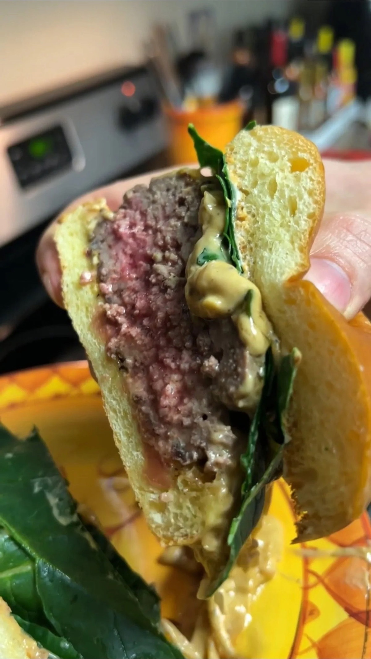 Brimstone Blue Cheese Onion Burgers