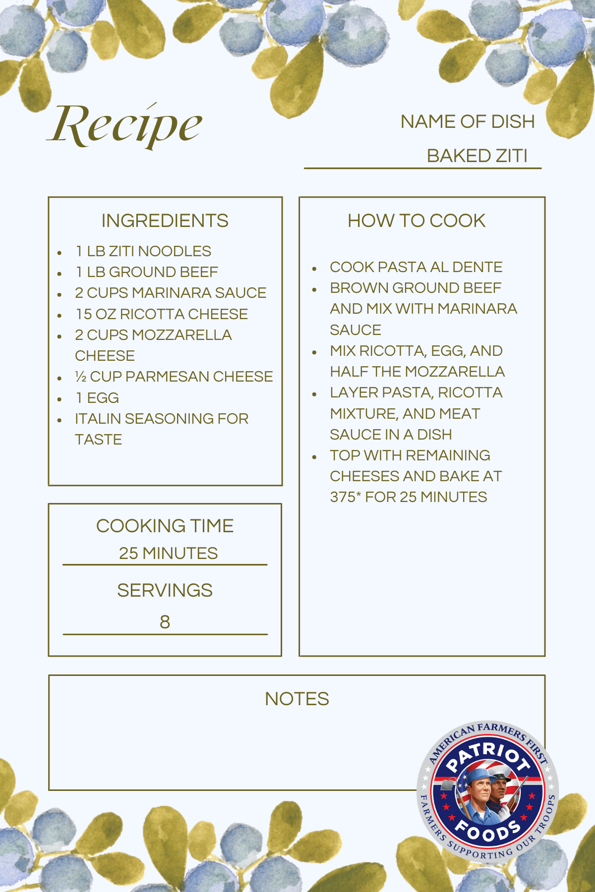 Baked Ziti