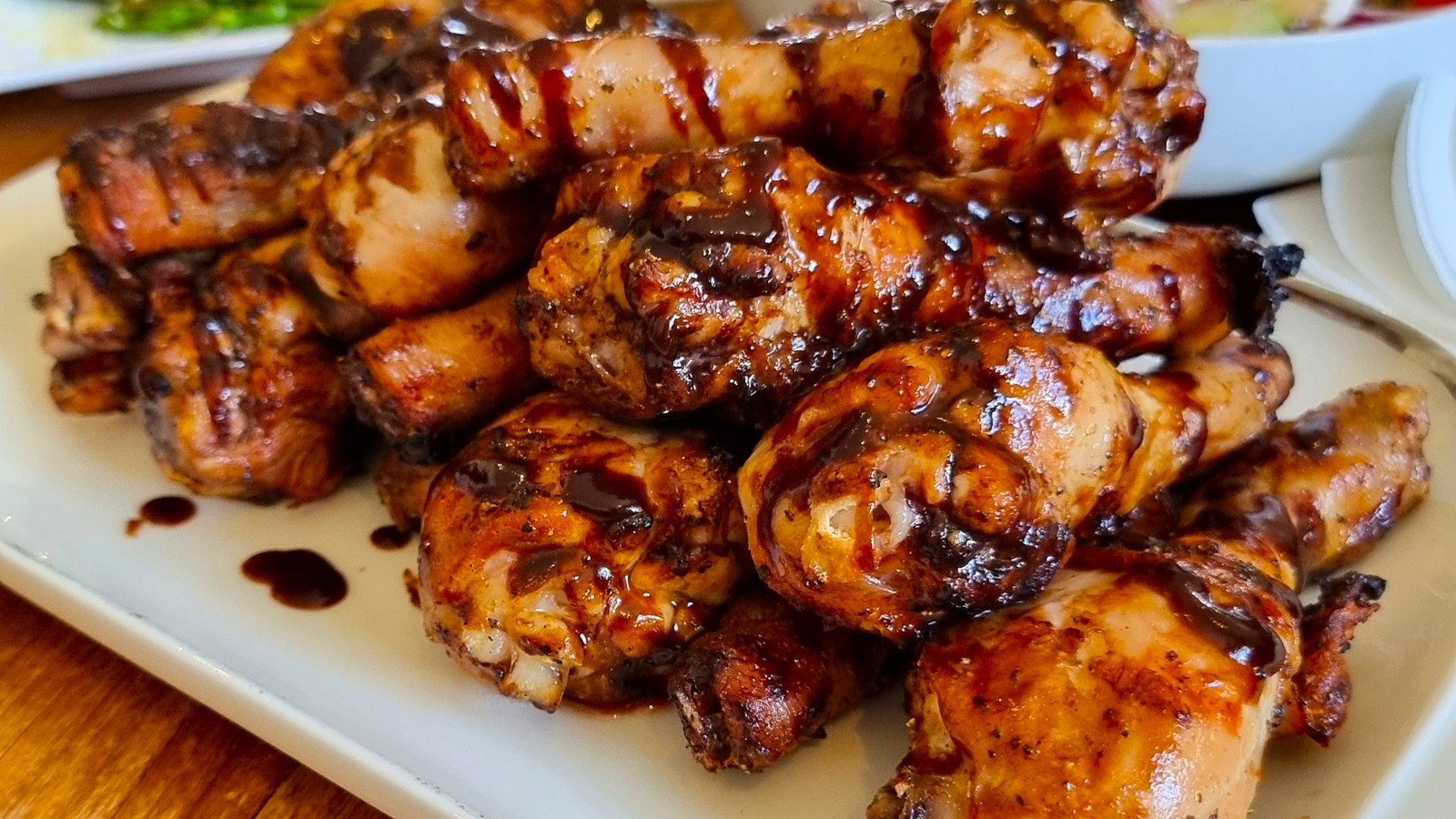 BBQ Chicken with Black Garlic BBQ Sauce
