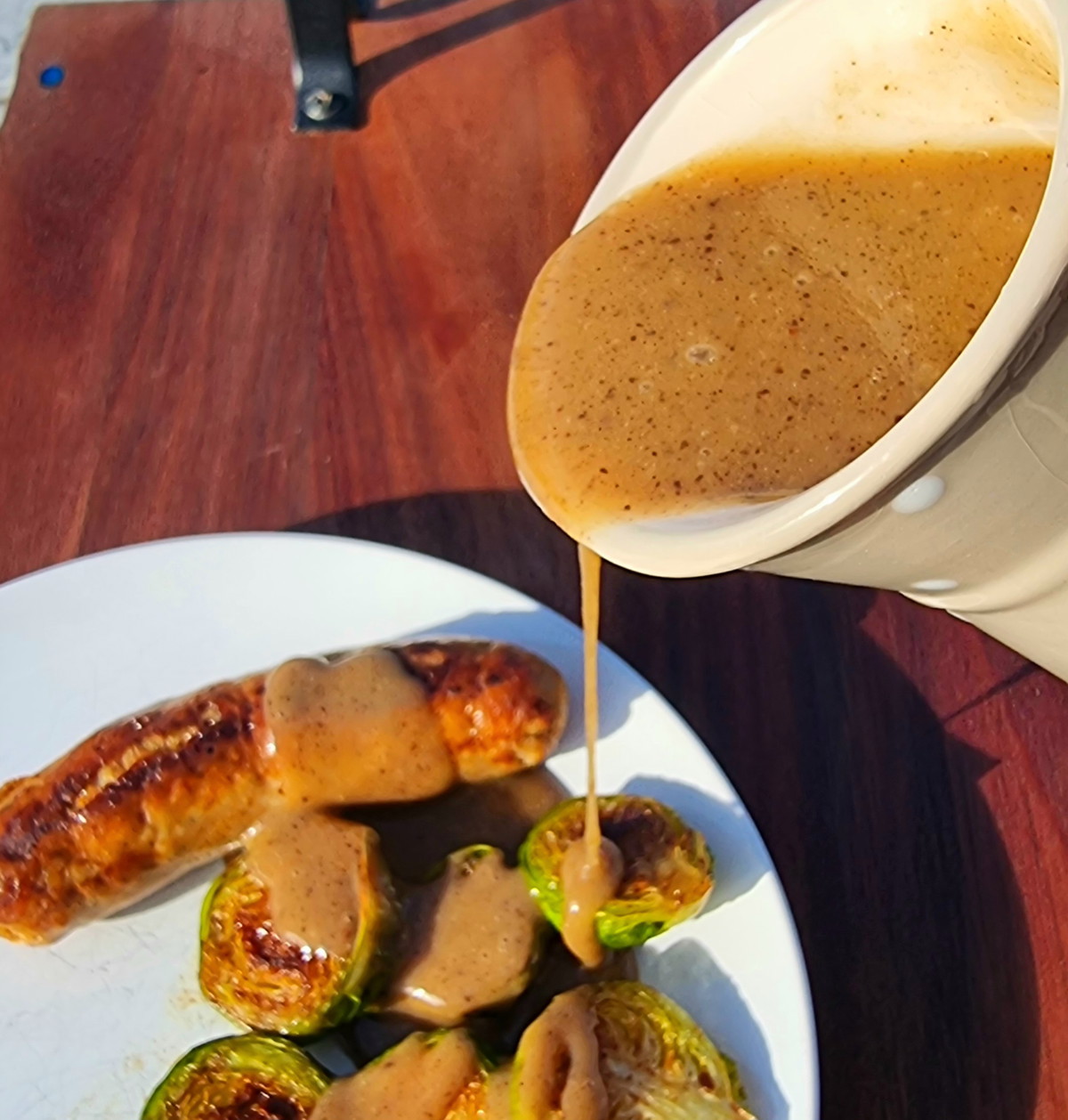 Black Garlic Gravy From Scratch
