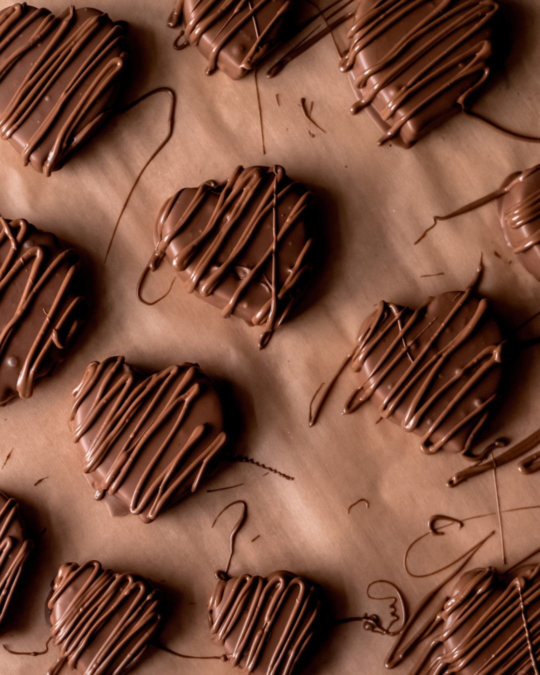 Hazelnut Praliné Hearts