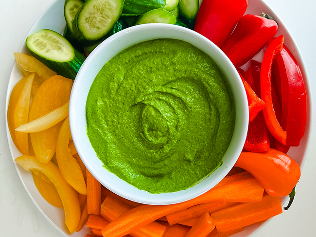 Green Goddess Grazing Board