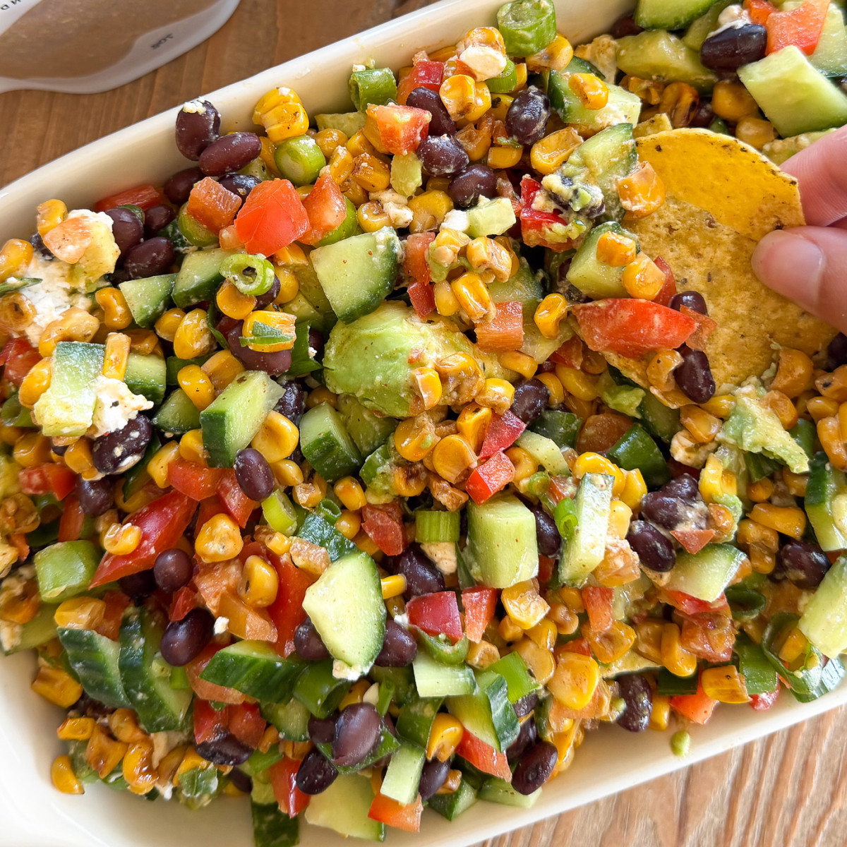 Corn & Feta Salad
