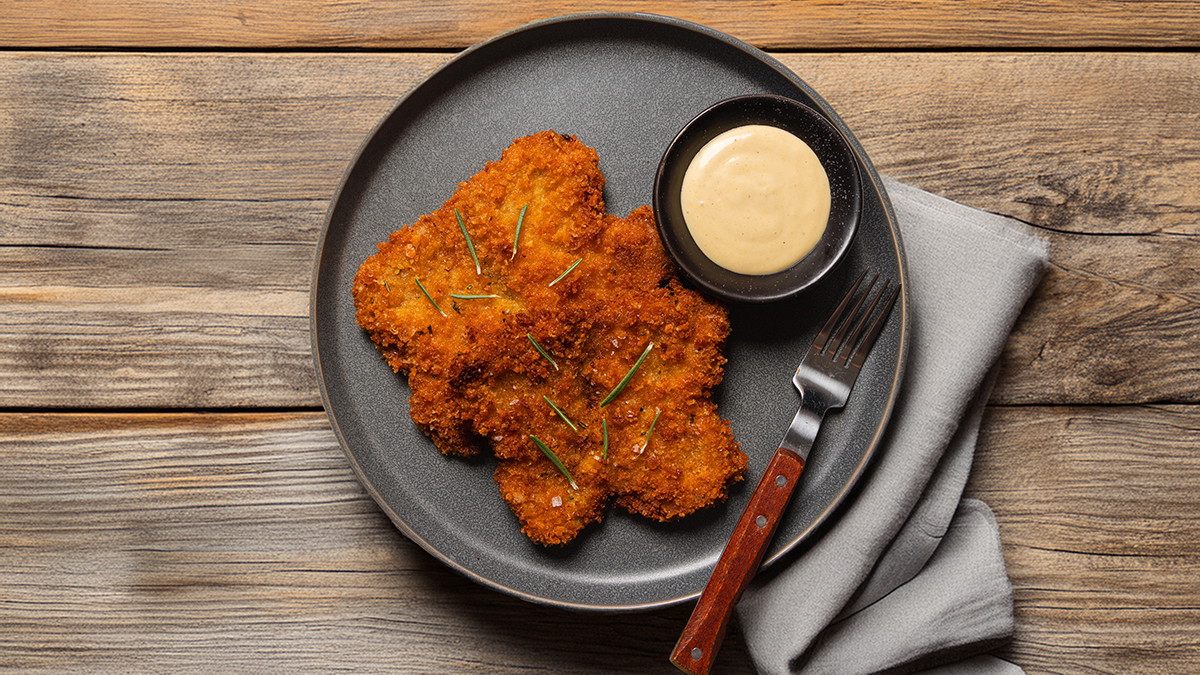 Image of Panko Crusted Pork Cutlets with Honey Mustard